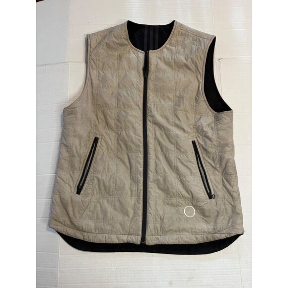Adidas Originals & Wings+Horns Mens Reversible Vest M Nylon/Wool tan/Black RARE! - Picture 1 of 12